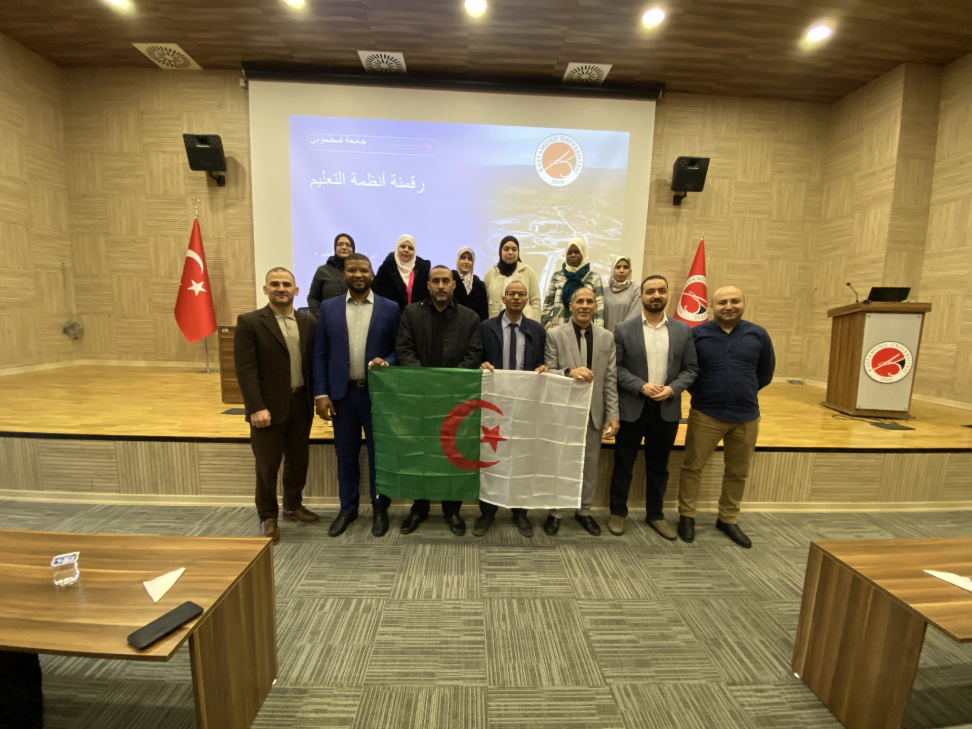 Kasdi Merbah Ouargla Üniversitesi İdari Personeli İkili Anlaşmalar ve İş Birliği Kapsamında Üniversitemizde