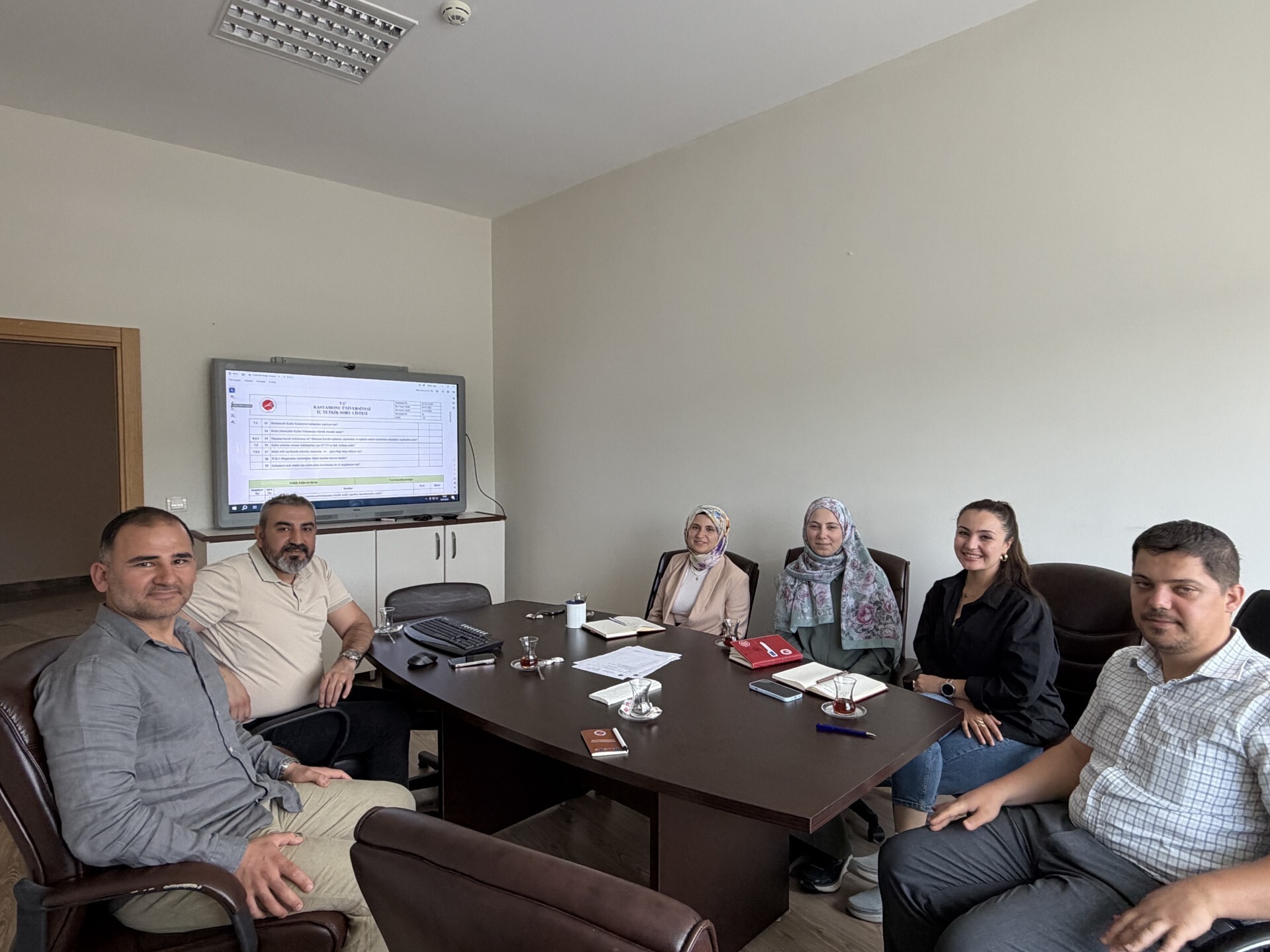 İç Tetkik Değerlendirme ve Kalite Komisyonu Toplantısı Gerçekleştirildi